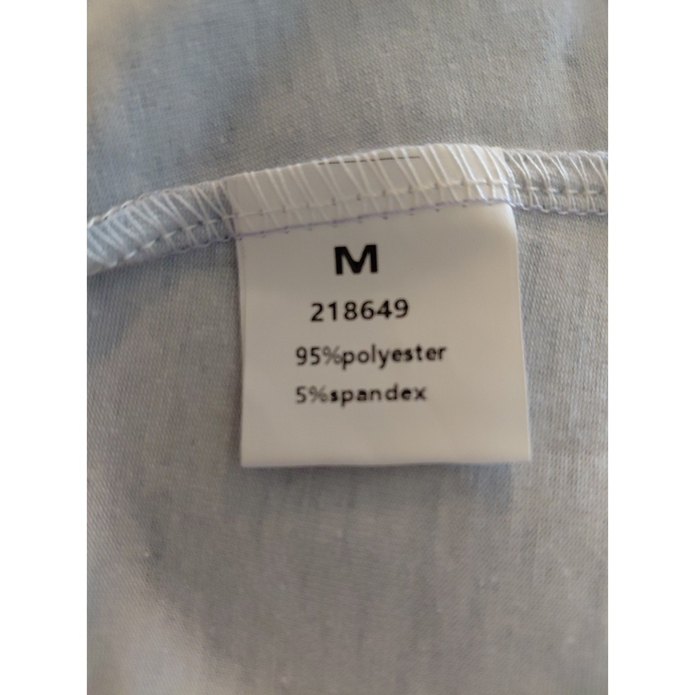 NWT Flamingals Womens Purple Ombre Snap Front Tank Top Sleeveless Shirt Size M - Picture 6 of 6